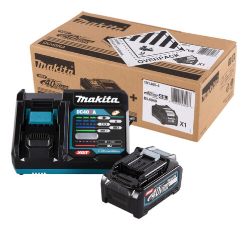 MAKITA (192J65-4) XGT POWERPACK 1x 4,0Ah/40V + ENKELE SNELLADER