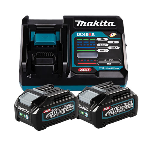 MAKITA (191L77-9) XGT POWERPACK 2x 4,0Ah/40V + ENKELE SNELLADER